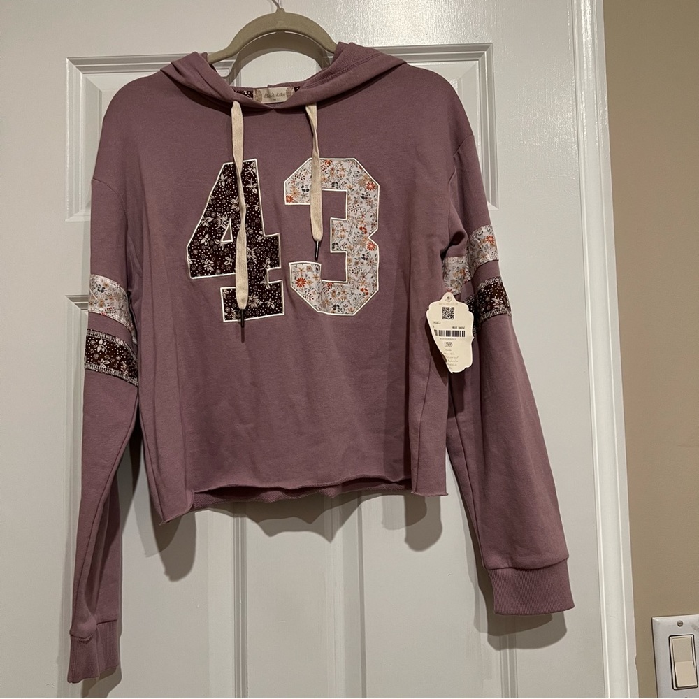 Pink Patchwork Paisley Hoodie